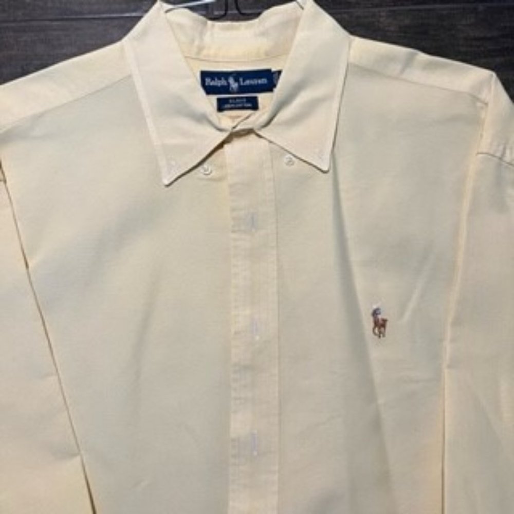 RALPH LAUREN MEN'S CLASSIC FIT COTTON OXFORD SHIRT